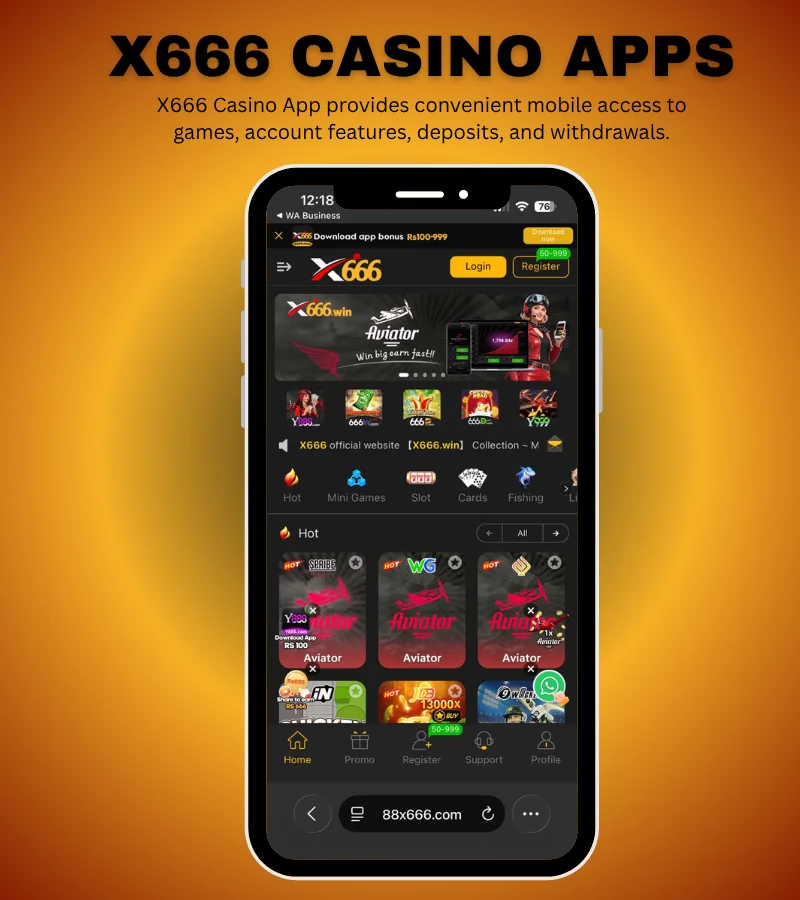 X666 CASINO APPS