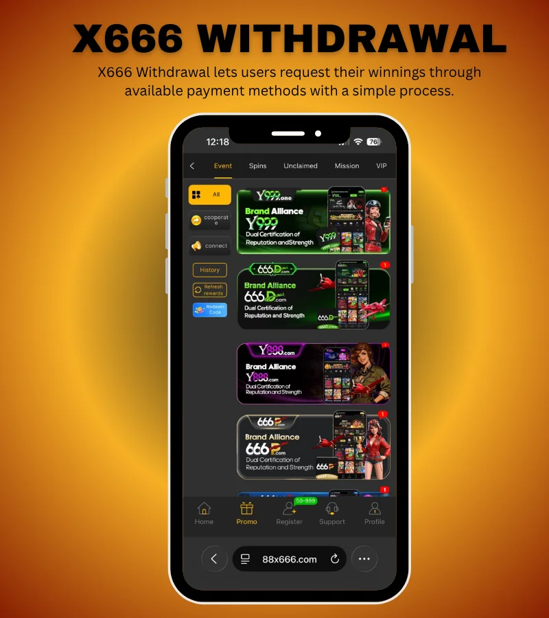 X666 WITHDRAWAL